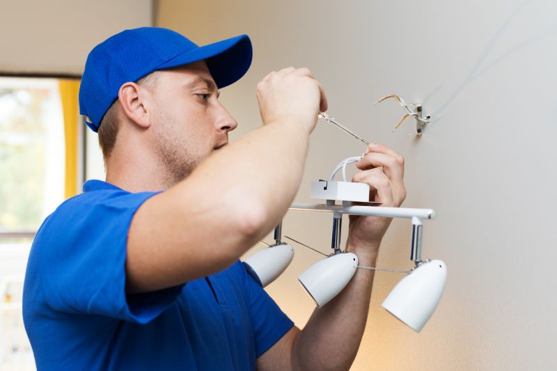 Foyer Lighting Installation in Olathe, KS